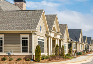 Houses in a subdivision