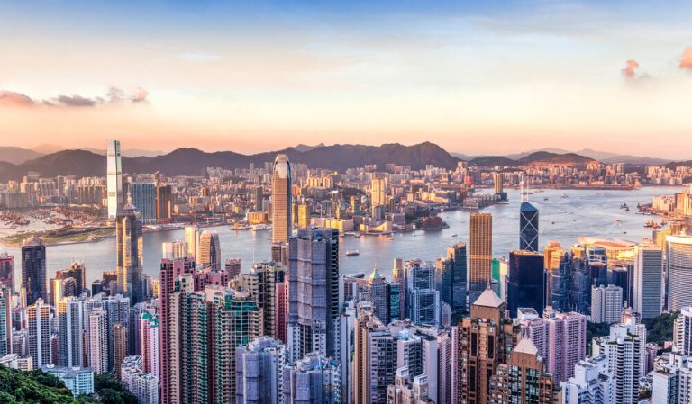 City skyline of Hong Kong