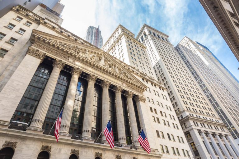 exterior of the New York stock exchange