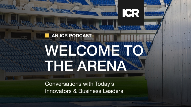 Welcome to the Arena ICR Podcast Blog Card