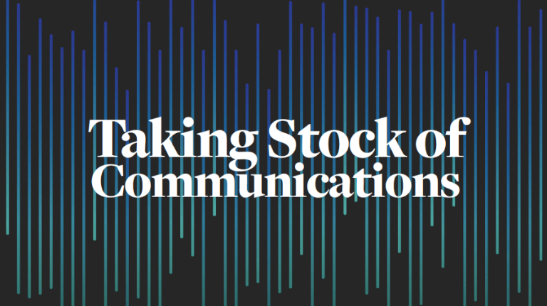 Taking Stock of Communications Survey Cover