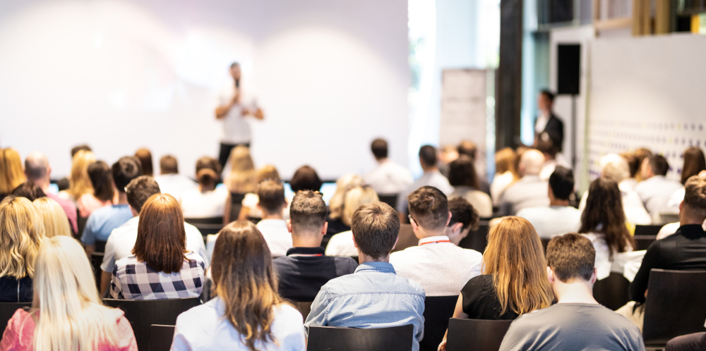 audience at conference