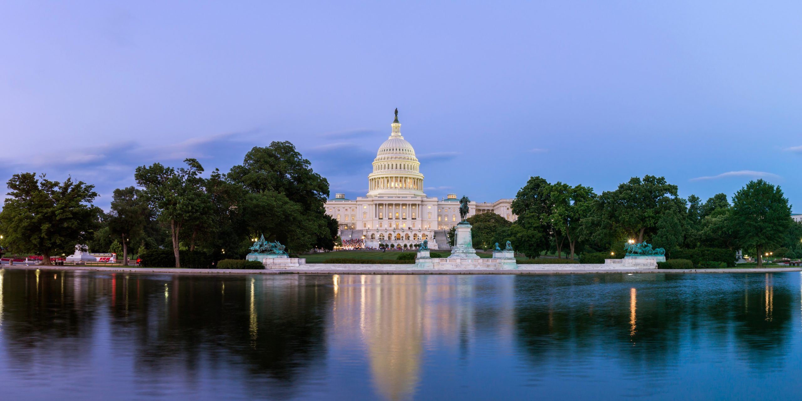 Panorama Of The United States Capitol.