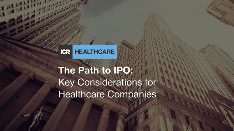 ICR Healthcare London IPO event summary