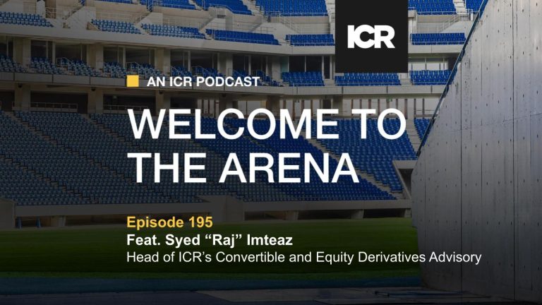 Graphic announcing guest Syed “Raj” Imteaz on the Welcome To The Arena podcast.