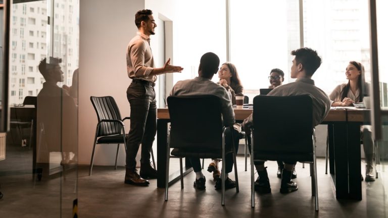 business meeting pre private equity exits