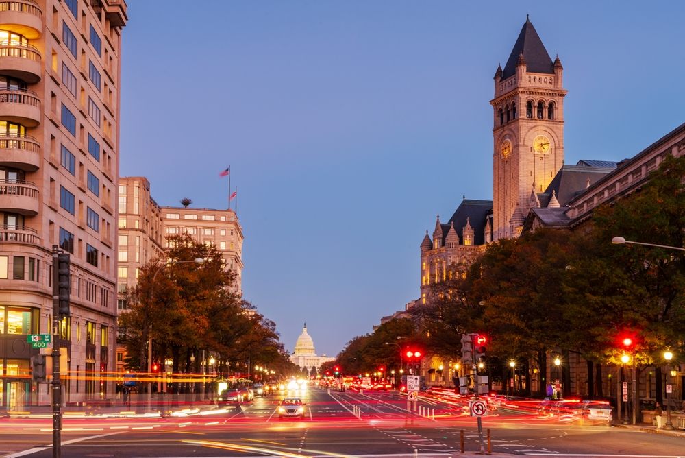 view of US Capitol building