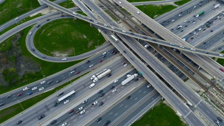 intersecting highways symbolizing PE exit paths