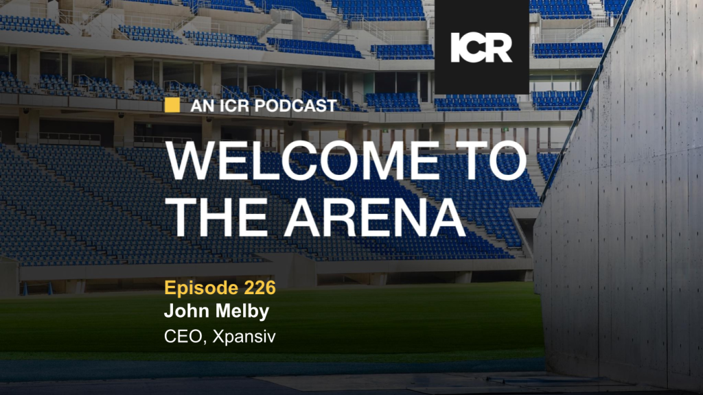 John Melby Guest on Welcome to the Arena